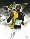 Jamaica Usain Bolt Signed 2009 Summer Olympics'jamaica' 11x14 Photo Bas Coa 1