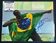 USAIN BOLT Picture 2016 Brazil Olympics Beckett Authenticated AUTOGRAPH 12X14