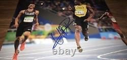 Usain Bolt Olympic Track Star Hand Autographed Signed 11x14 Photo Proof 100 Rio