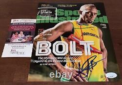 Usain Bolt Signed Autographed 8x10 Photo Olympic Gold Rio JSA N6