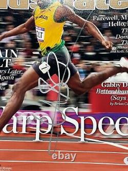 Usain Bolt Signed Autographed Jamaica Olympics 11x14 Photo Psa/dna #ab97393