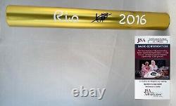 Usain Bolt Signed Baton 2016 Rio Olympics JSA COA