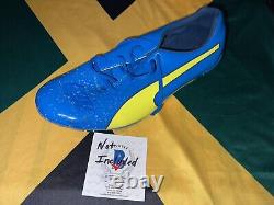 Usain Bolt Signed Cleat Fastest Man In Earth Jamaican Legend Beckett