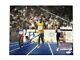 Usain Bolt Signed Jamaica Olympic Sprinting 11x14 Photo JSA Record Champion Rare
