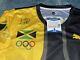 Usain Bolt Signed Puma Rio Olympics Jersey Gold Medal Fastest Jamaica Beckett #7
