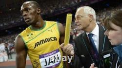 Usain Bolt Signed Replica London 2012 Olympics Baton Authentic Autograph Jsa
