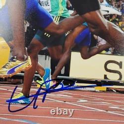 Usain Bolt signed 11x14 Photo #2 Olympics autograph (A) Beckett BAS Holo